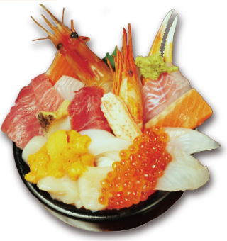 おまかせ海鮮丼上