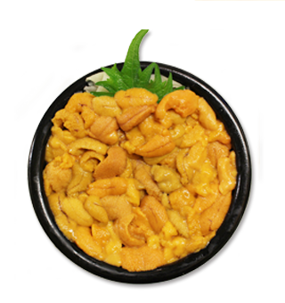 こだわりの生うに丼